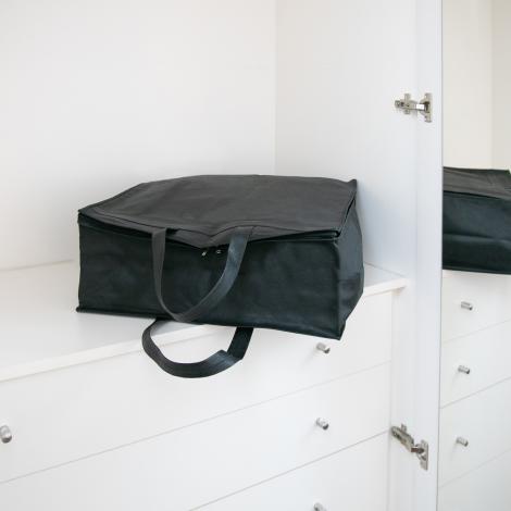 Bolsas negras cosidas para edredones Bolsas negras grandes para edredones a medida
