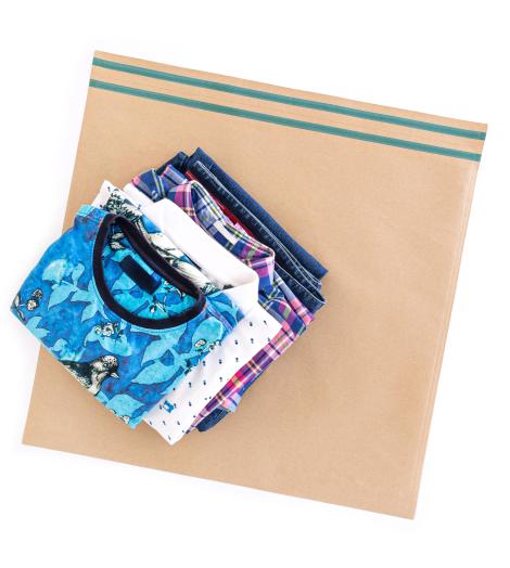 Sobres ecommerce 120 g 55x53+7 Papel reciclado. Made In Spain