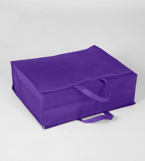 Bolsa para guardar edredón morado 88x55x35