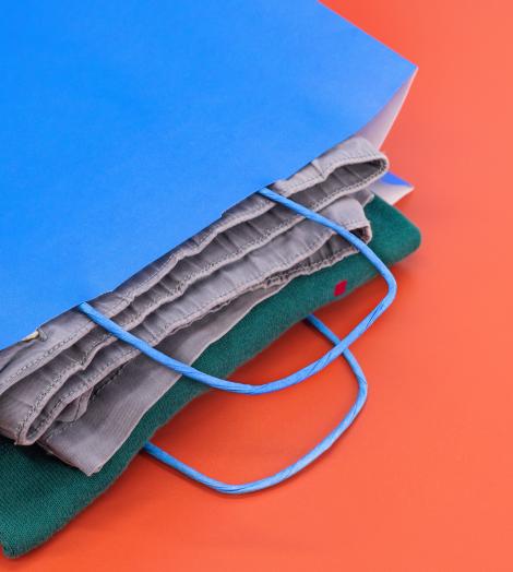 Bolsas de papel de colores 100 g 32x40x12