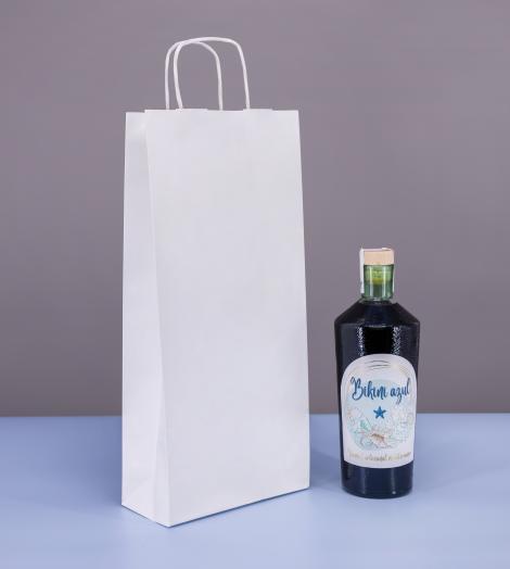 Bolsa de papel ecológico para botellas 18x39x8 Bolsa de papel ecológico para botellas 18x39x8