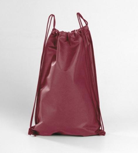 Mochila granate de cuerdas grande 40x45