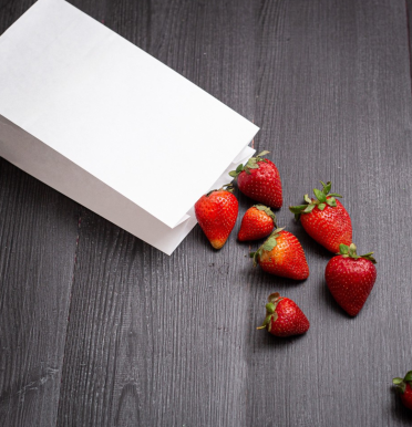 Bolsas sin asas 14x24x8 papel ecológico. DESCUENTO DEL 15%