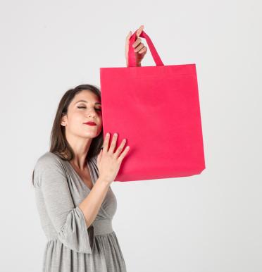 Bolsas de tela termosellada 40x40x15