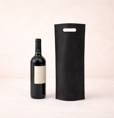 Bolsas de tela negra 17x40x10