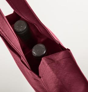 Bolsas de tela para dos botellas 18x30x9