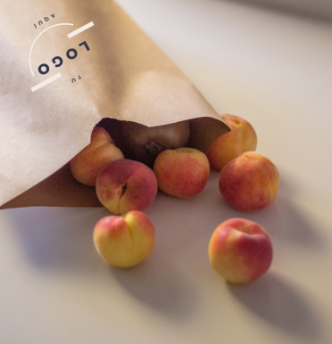 Bolsas kraft sin asas 100 g 22x36