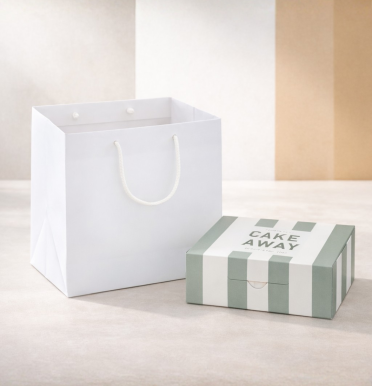 Bolsas de papel con descuento hechas manualmente 32x25x25