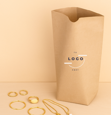 Bolsas de papel sin asas 15x26