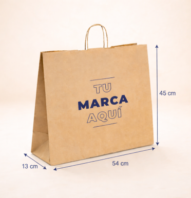 Bolsas de papel en oferta 54x45x13