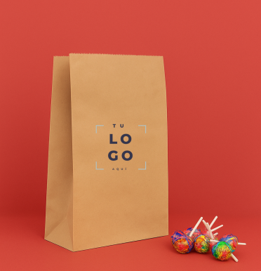 Bolsas de papel sin asas 18x29x10