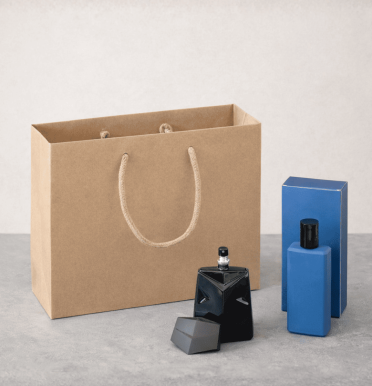 Bolsas de papel reciclado hechas a mano 30x24x10