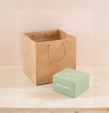 Bolsas de papel hechas a mano 28x26x28 | Fabricadas por personas con discapacidad intelectual