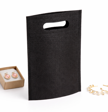 Bolsas de tela negra 17x22x6,5