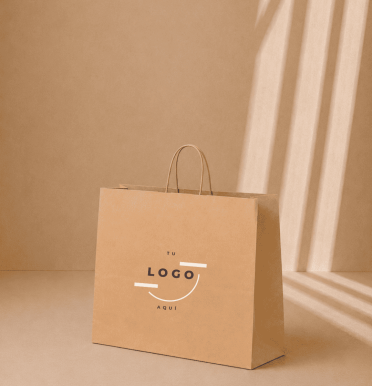 Bolsas de papel kraft 100 g 42x35x12