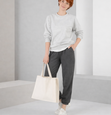 Bolsas de algodón 280 g 45x36x13