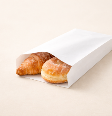 Bolsas de papel para bollería 35 g 16x30x4