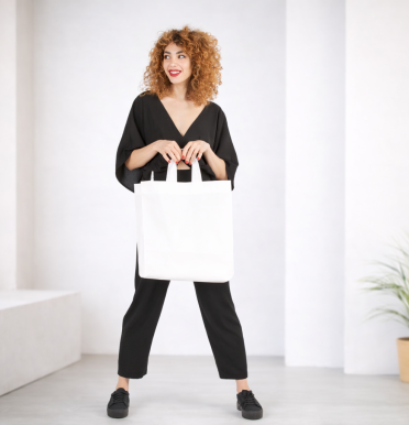 Bolsas plegables de tela 40x40x15