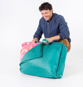 Bolsas de tela para edredón 55x45x15
