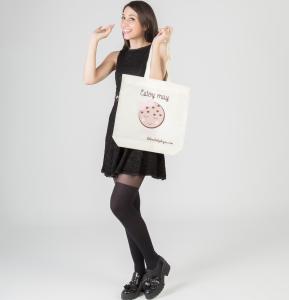 Bolsa de tela termosellada 42x40x10