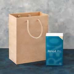 Bolsas de papel reciclado hechas a mano 20x28x12. Fabricadas por personas con discapacidad intelectual