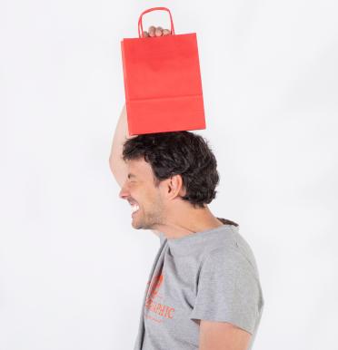 Bolsas de papel 100 g 18x24x8