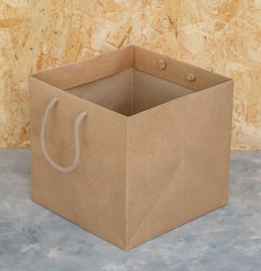 Bolsas de papel reciclado hechas a mano 28x26x28. DESCUENTO DEL 54%