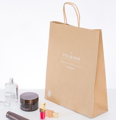 Bolsas de papel kraft liso 32x40x12