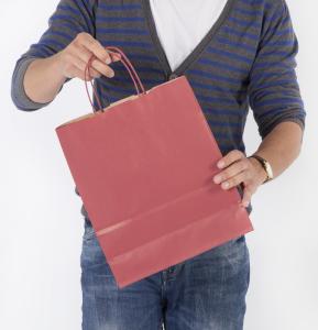 Bolsas de papel kraft de colores 28x36x12
