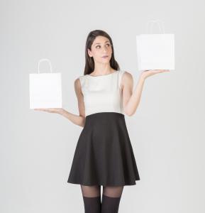 Bolsas papel 100 g 22x23x9