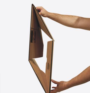 Cajas para envíos montaje fácil 20x20x10