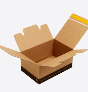 Cajas con cierre autoadhesivo 21x15x12. Material compostable