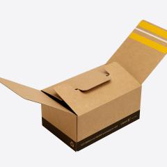 Cajas para envío y devolución 40x30x20 Material Compostable. Made In Spain