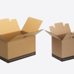 Cajas para envíos montaje fácil 60x40x35 Material Compostable. Made In Spain