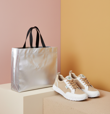 Bolsa tela laminada 40x35x12