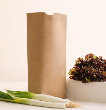 Bolsas kraft sin asas 110 gr 28x47