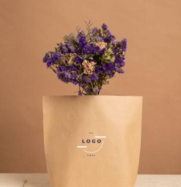 Bolsa de papel sin asas 24x30x10 cm | Fabricado con impacto social Bolsa de papel sin asas 24x30x10 cm | Fabricado con impacto social
