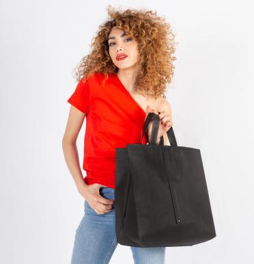 Bolsas plegables de tela 40x40x15