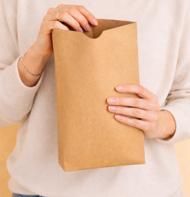 Bolsas de papel sin asas 15x26