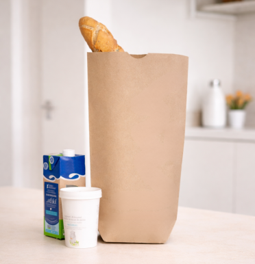 Bolsas kraft sin asas 100 gr 26x45