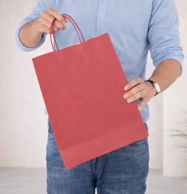 Bolsas de papel kraft de colores 28x36x12