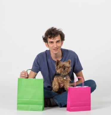 Bolsas papel 100 g 22x23x9