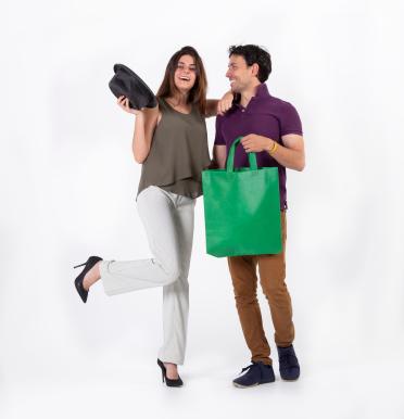 Bolsas de tela termosellada 40x40x15