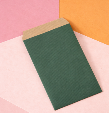 Sobres kraft de colores 50 g 8x15