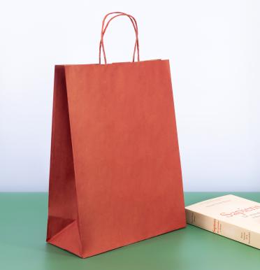 Bolsas de papel kraft de colores 28x36x12