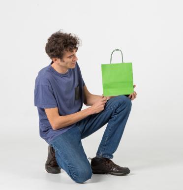 Bolsas papel 100 g 22x23x9