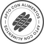 Apto para estar en contacto con alimentos